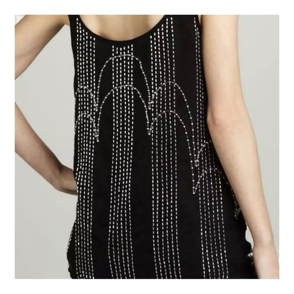 Susana Monaco Beaded Chiffon Tank Dress NWT - Picture 6 of 9